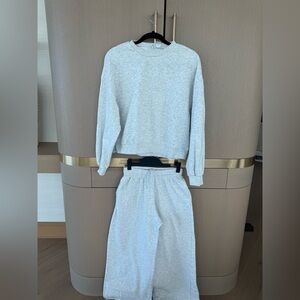H&M jogger suit 
Must own super comfortable and light